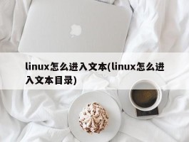 linux怎么进入文本(linux怎么进入文本目录)