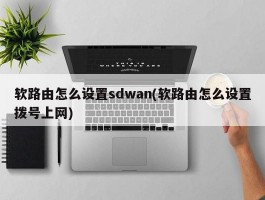 软路由怎么设置sdwan(软路由怎么设置拨号上网)