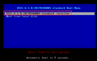 ESXi(VMware ESXi) V6.7 实体机安装图文教程说明