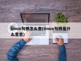 linux句柄怎么查(linux句柄是什么意思)