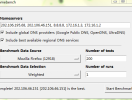 Google帮你找到最快的DNS 加快网上冲浪速度